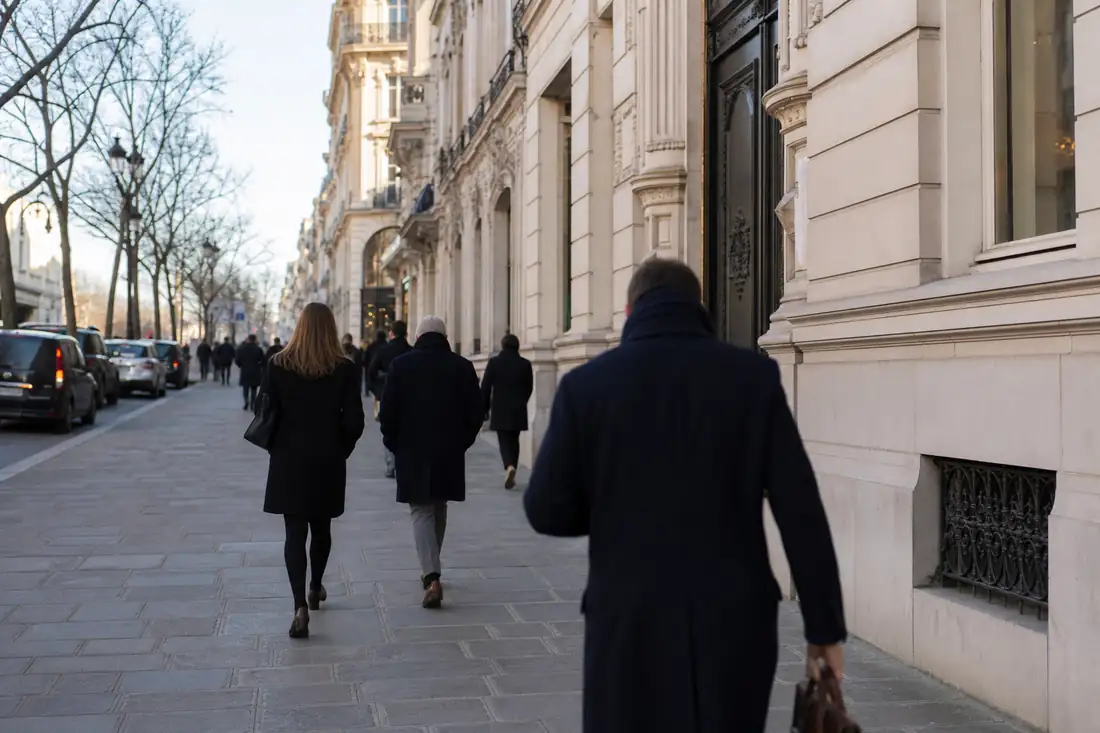 Immeubles en pierre de taille dans un quartier central parisien prisés par des investisseurs immobiliers.