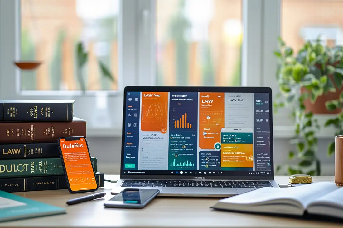 Investisseur consultant une simulation locative sur smartphone avec dossiers et calculatrice dans un appartement neuf.